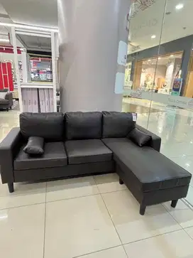 Promo Leander Sofa Corner Brown