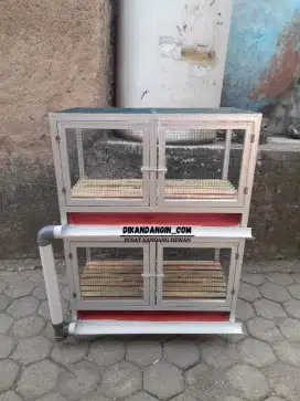 KANDANG KELINCI TINGKAT ANTI KARAT BISA CUSTOM BAYAR COD