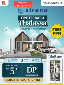 Cluster sirena  free biaya surat dp cicil