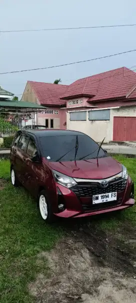 Toyota calya G 1,2 warna marun