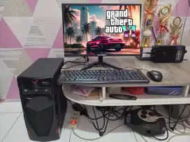 PC GAMING DESIGN + LCD + RAM 8 GB + VGA 1 GB + HD 500 GB + GAMES APP