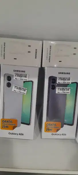 SAMSUNG GALAXY A06 6+6/128 ATLANTIS DAHSYAT