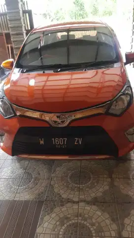 Jual Toyota Calya Orange 2017