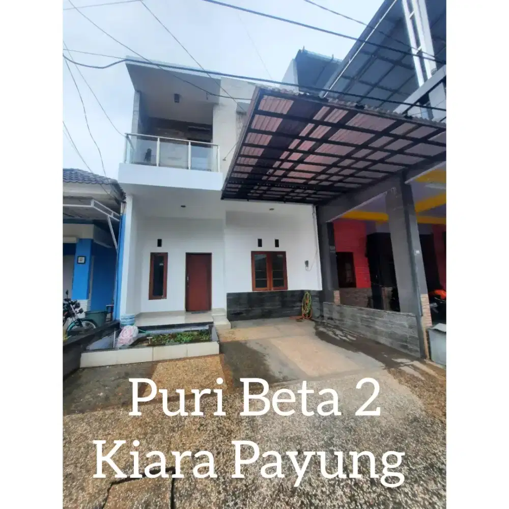 DISEWAKAN RUMAH PURI BETA 2 KIARA PAYUNG