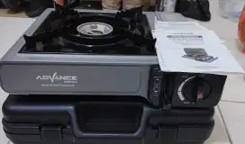 Kompor portable 2 in 1 merk advance
