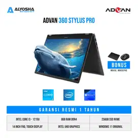 Laptop Advan 360 Stylus Pro i3