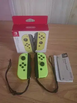 Joycon original Nintendo switch yellow
