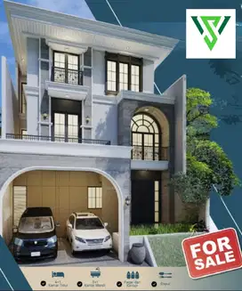 Rumah american style modern Citraland surabaya barat