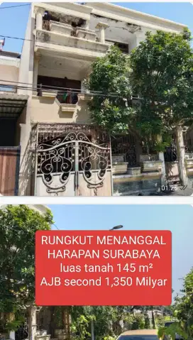 Rungkut menanggal harapan Surabaya AJB second