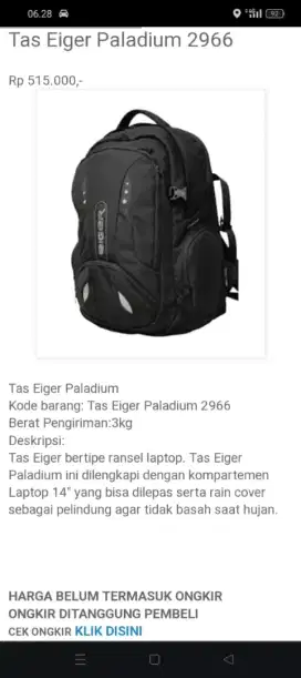 Tas eiger paladium