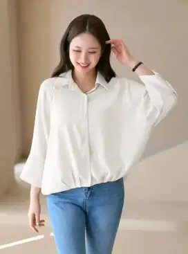 Blouse Wanita XXL Shakila Nammie - Model Simple Elegan, Bonus Pulsa