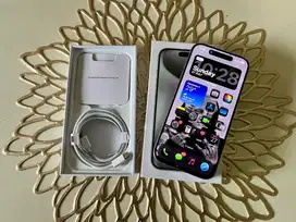 Iphone 15 pro 128gb fullset mulus no minus