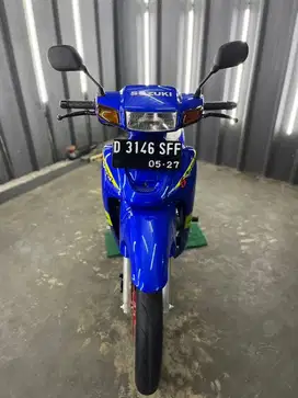 Suzuki satria lumba/ru tahun 2002 asli biru