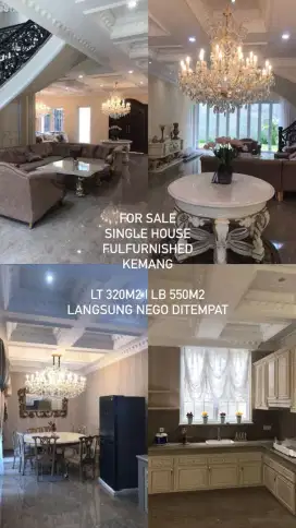 DIJUAL RUMAH MEWAH STRATEGIS DI KEMANG, JAKSEL