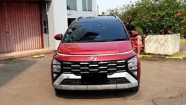 Hyundai Stargazer X Prime AT Facelift Merah NIK2023 KM27rb Record