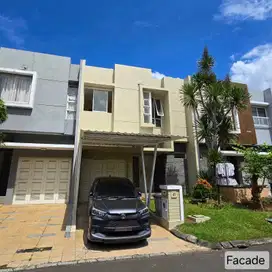 Rumah disewakan siap huni di canary the spring gading serpong