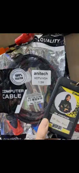 HDMI TO VGA 1.5M ATLANTIS DAHSYAT!!