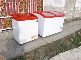 Jual prizer box sleding kaca kapasitas 100 liter dan 300 liter