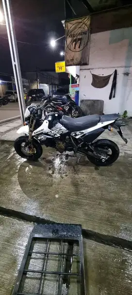 KAWASAKI KSR 2013 2014 LOW KM 6.563 plat T jawa barat non kopling gaes