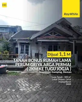 Tanah Murah dalam perumahan dekat kawasan bisnis jalan Godean.