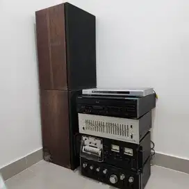 Amplifier Sansui AU 7900 JBL L 100 satu set