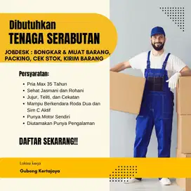 lowongan helper serabutan surabaya timur