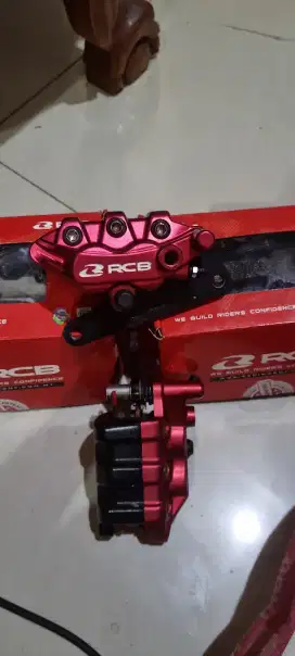 Kaliper Nmax old RCB depan-belakang 90% like new