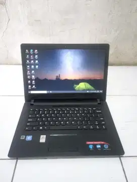 Laptop Lenovo slim Ram 4Gb windows 10-64bit siap pakai