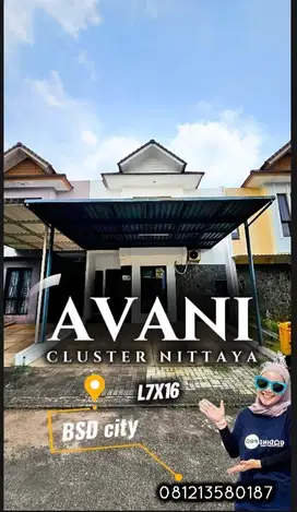 Dijual rumah siap huni di cluster nittaya bsd