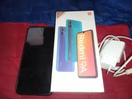 Jual or tt redmi 9a ram 3/32 nokend lanjay fullset