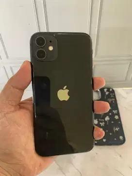 Jual Iphone 11 128 GB Black Fullset semua All Operator lama