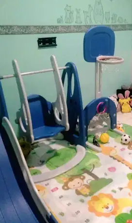 Dijual Mainan anak set prosotan ayunan dan ring basket