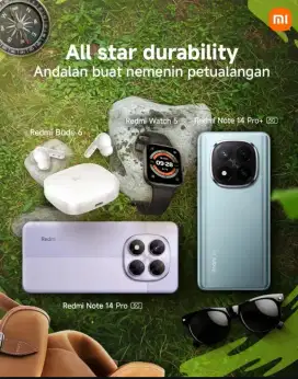 Redmi Note 14 Pro 5G Promo Gajian New Garansi Resmi Segel