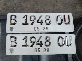 Plat nomor custom akrilik