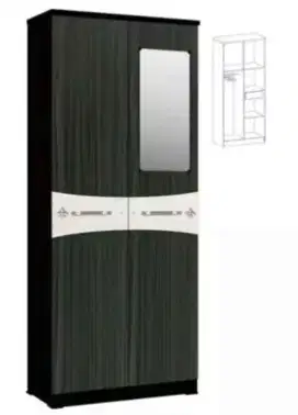 Lemari Pakaian 2 Pintu Astrobox New Blade 2P