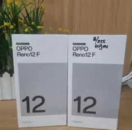 Oppo Reno 12F 8/256gb Baru Garansi Resmi