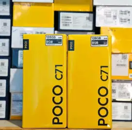 Poco c71 4/128gb baru Resmi