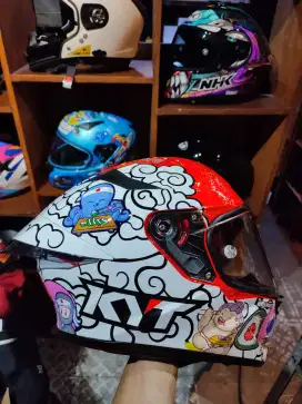Helm fullface kyt ttrevo sushi time