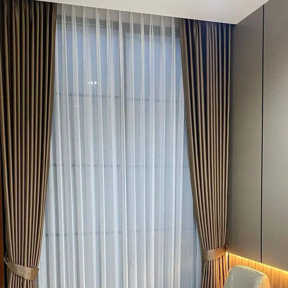 Jual & Pasang Gorden Vitrase Wallpaper Roller Blinds Korden Gordeng