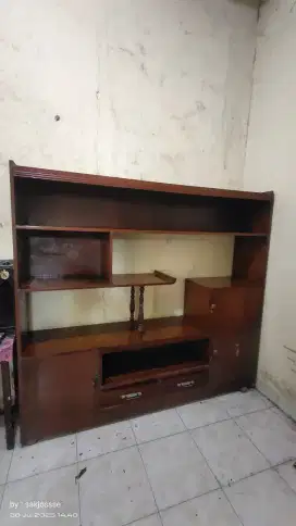Bufet lemari kayu jati