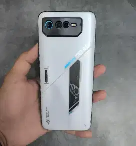 Asus ROG Phone 6 White Gaming Unit Only Kondisi Sangat Baik Ex Resmi