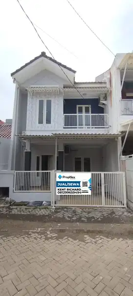 Rumah 2 lantai siap huni Purimas sebelah kampu UPN