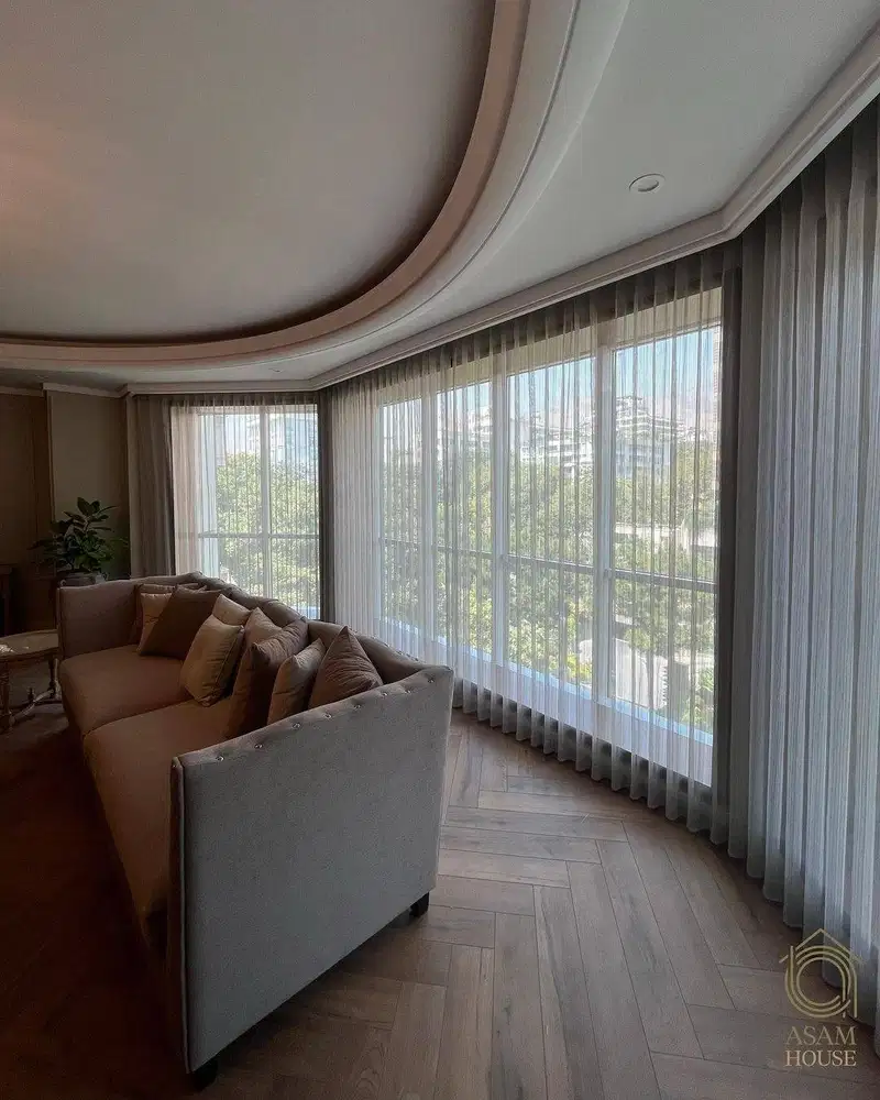 Jual & Pasang Gorden Vitrase Wallpaper Roller Blinds Korden Gordeng