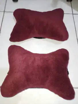 Bantal leher mobil ada 2pcs, asli dari alana hotels yogyakarta, nego