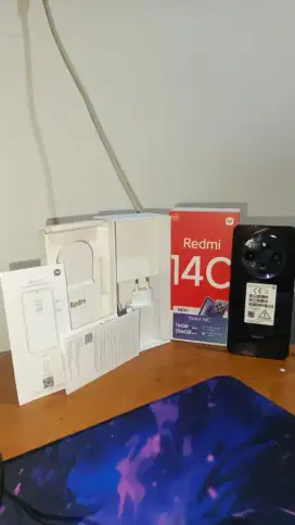 Redmi 14C 8GB/256GB Resmi - Hitam
