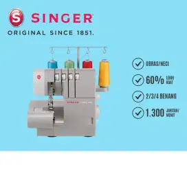 Mesin obras Singer 4 benang