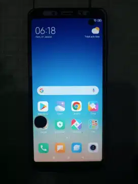 Redmi note 5pro Ram 3 32gb minus LCD tompel aja no retak hp only