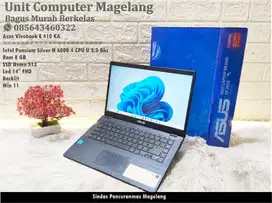 Asus Vivobook E 410 KA Intel N6000 4 core II Nvme 512 II 8 GB II BL