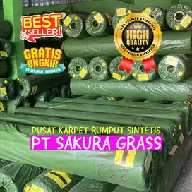 Promo Rumput Sintetis Untuk Teras / Balkon Taman Gratis Pasang