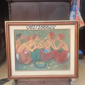 Lukisan bali antik karya sang mahestro